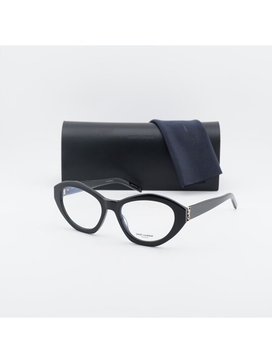 Saint Laurent SL M60 OPT 001 Eyeglasses Black 54mm Cat Eye Frame main image 8